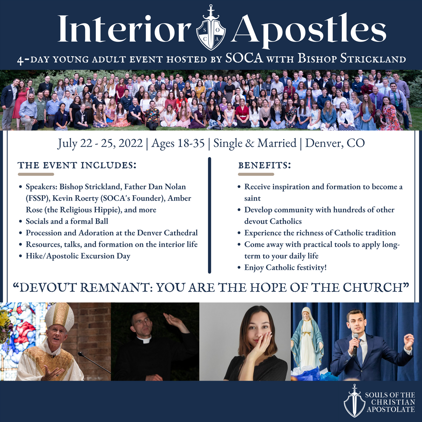 Interior Apostles event description